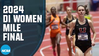 Womens Mile Final  2024 NCAA indoor track and field championships [upl. by Edroi]