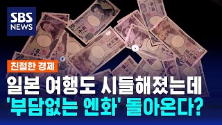 일본 여행도 시들해졌는데…부담없는 엔화 돌아온다  SBS  친절한 경제 [upl. by Valry]