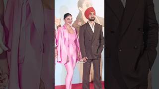 Diljit DosanjhNeeru Bajwa At Trailer launch of Jatt and Juliet 3 [upl. by Ihel]