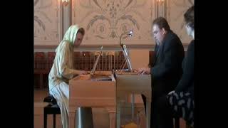 Clavichord Duo  Müthel Duetto C Major  Jan Weinhold amp Anna Maria McElwain clavichord [upl. by Lainad]