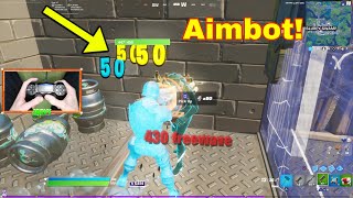 quotMOODquot But Its Aimbot on Linear with PS4 Controller Handcam  Best Controller Settings for Aim [upl. by Falconer943]