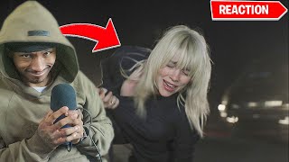 A FAN CAME TO HER HOUSE Billie Eilish  NDA Official Music Video Reaction [upl. by Assirolc]