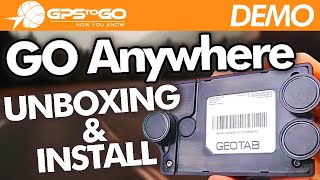 Geotab GO Anywhere Unboxing amp Map demo [upl. by Beisel]