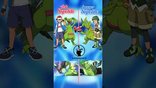 Ash Scpetile vs Sawyer Scpetile pokemon shorts viral vfxgaurav [upl. by Ynffit]