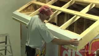 How To Build A Shed  Part 4 Installing Sheet Metal Roof [upl. by Naugan]