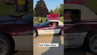 Chevrolet Corvette At Sanders Car Show car chevy corvette classiccar enginesound [upl. by Enywad]