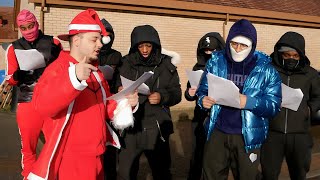 Carol singing with a Gang of Roadmen [upl. by Kenay]