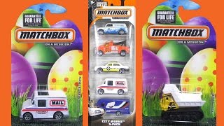 Matchbox Mail Truck Casting Change In the 2015 Easter Kroger Singles [upl. by Akissej]