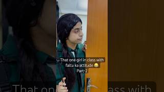 Part2 did you have such a girl with thousands of pin in your class 😂 youtubeshorts school [upl. by Onabru92]