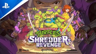 Teenage Mutant Ninja Turtles Shredders Revenge  Splinter Reveal Trailer  PS4 [upl. by Oiluarb672]