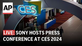 CES 2024 Full Sony event [upl. by Eelyak356]