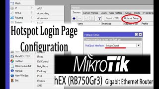 MikroTik Hotspot Configuration step by step 2023 [upl. by Notsuj]