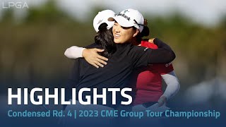 Condensed Rd 4  2023 CME Group Tour Championship [upl. by Aloisia234]