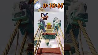 This Platinum Time Trail Relic drove me crazy⏰  ROAD TO NOWHERE crashbandicoot [upl. by Goulet]