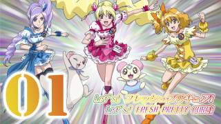 Fresh Precure OPampED Theme Track01 [upl. by Dibb]