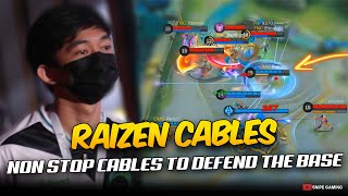 RAIZEN NON STOP CABLES TO DEFEND THEIR BASE   😮 [upl. by Llemej977]