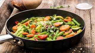 Recette  Julienne de légumes au Cookeo [upl. by Aramoiz327]