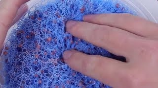 ASMR SLIME  MOST SATISFYING BUBBLY Crunchy SLIME VIDEO [upl. by Paulita176]