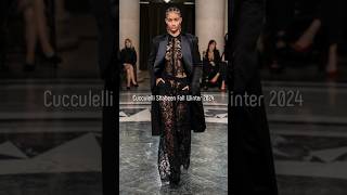 Cucculelli Shaheen Fall Winter 2024 at New York Fashion Week fashiontrends shorts nyfw [upl. by Anoiek]