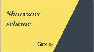 An introduction to the Gateley Sharesave scheme [upl. by Deaner]