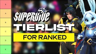 HUGE META CHANGES SUPERVIVE RANKED TIERLIST DECEMBER PATCH [upl. by Otanutrof200]