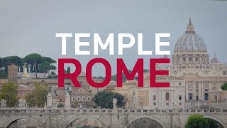 Explore Italy through Temple University Rome [upl. by Asaert34]