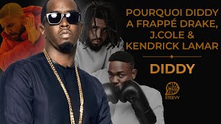 DIDDY  Pourquoi il a frappé JCole Drake  Kendrick Lamar [upl. by Llerdnam]