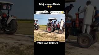 New holland 5620 4wd VS Eicher 241 tochan video tractor farming tochan [upl. by Onaivatco]