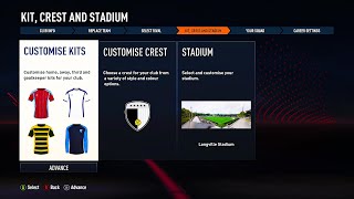 HOW TO CREATE A CUSTOM CLUB IN FIFA 23 [upl. by Emawk]