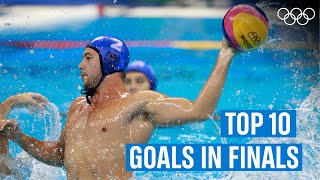 Top 10 Goals in Water Polo Finals  Top Moments [upl. by Kared770]