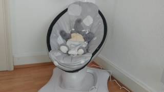 Review Die elektrische Babywiege mamaRoo von 4moms [upl. by Ennahgem]