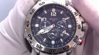 Mens Nautica NST Chronograph Watch N14537G [upl. by Vivienne]