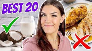 20 Top Foods to Eat on a Ketogenic Diet [upl. by Dlnaod]