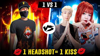 1 Kill  1 Kiss 💋  Mobile Player vs Vietnam Chapri  Garena Free Fire [upl. by Lebar]