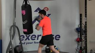 10 Minute HIIT Punch Bag Workout [upl. by Osithe473]