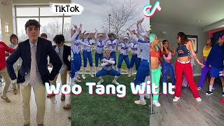 Woo Tang Wit It  New TikTok Dance Compilation WooTang Dance [upl. by Garlen583]