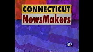 WVITs Connecticut Newsmakers November 3 1996 Partial [upl. by Amin]