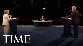 Donald Trump vs Hillary Clinton The Most Brutal Moments Of The Final Presidential Debate  TIME [upl. by Blake]