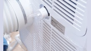 How to drain a portable AC without a hose [upl. by Llieno]