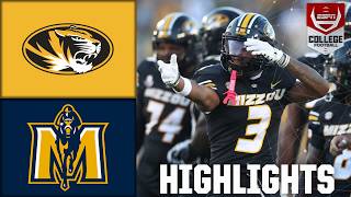 Murray State Racers vs Missouri Tigers  Full Game Highlights  ESPN College Football [upl. by Hnahym]