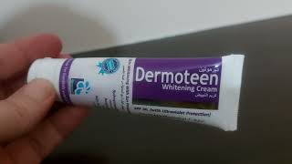 Dermoteen whitening cream Review Dermoteen whiteningcream spf30 [upl. by Rohclem971]