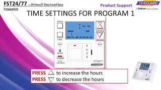 Fused Spur Timeswitches FST2477 [upl. by Noryb]