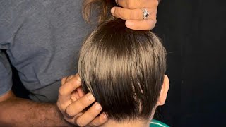 Relaxation Scratching Scalp ASMR amp Hair Brushing Not Talking [upl. by Ewens]