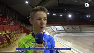 Reportage  Les espoirs du cyclisme en piste aux 3 Jours de Grenoble [upl. by Ydoow]