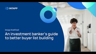 An investment bankers guide to better buyer list building [upl. by Mauretta]