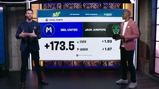 The Sportsbet Preview  Melbourne United vs Tasmania JackJumpers Round 1  NBL25 [upl. by Adnohsad516]