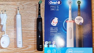 Cepillo eléctrico OralB Pro 3 de Braun ⭐ Unboxing y review [upl. by Aselehc]