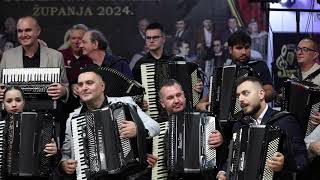 Zajedničko kolo 8Susret harmonikaša Županja 2024god [upl. by Agripina510]