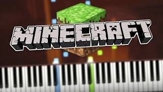 Minecraft  Dry Hands on piano [upl. by Etteuqram]