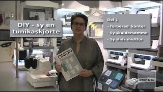 DIY  Sy en tunikaskjorte Del 1 [upl. by Nainatrad]